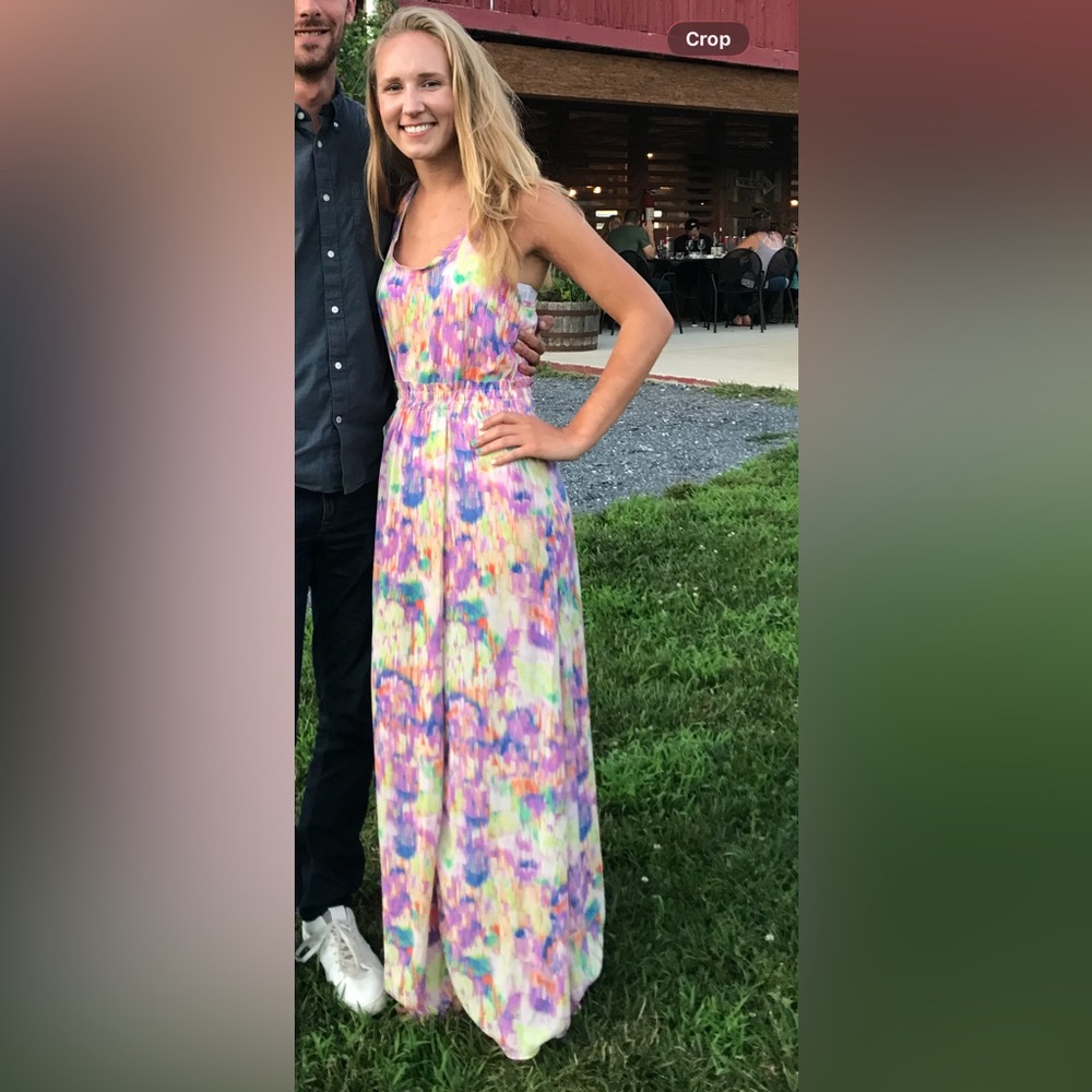 DO+BE Multicolor Patterned Maxi Dress